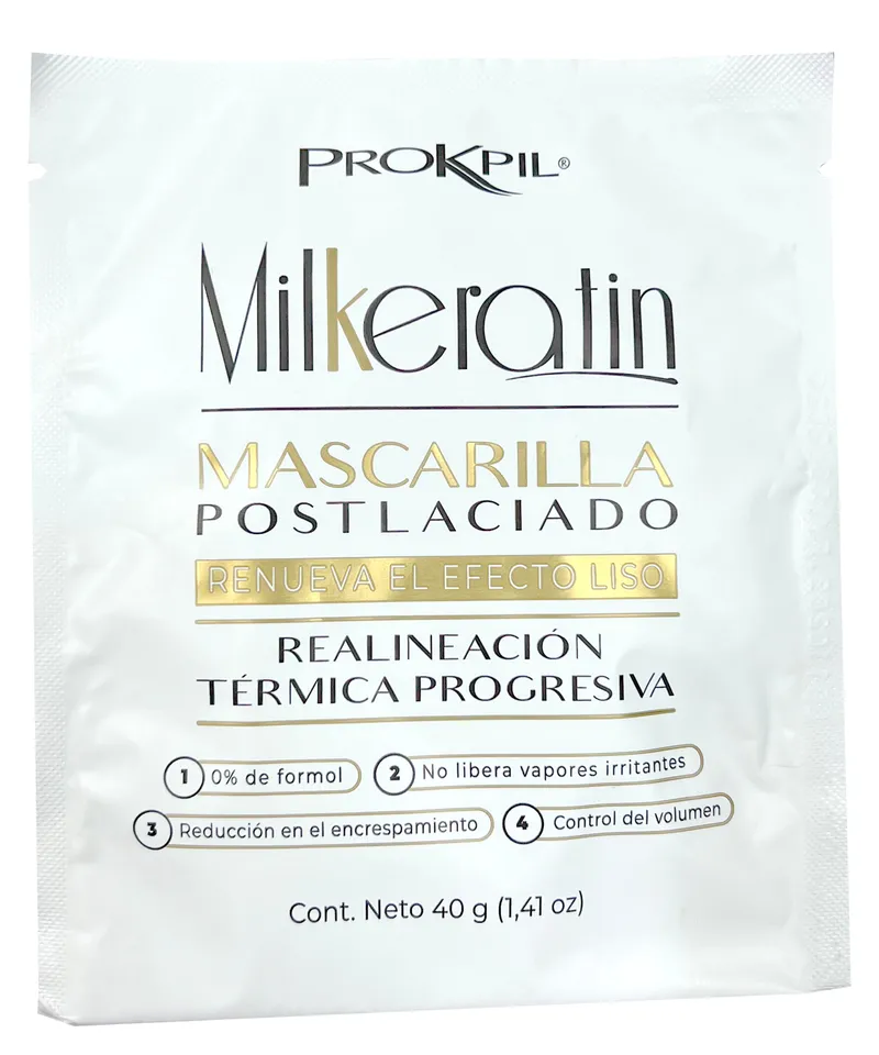 PROKPIL MASCARILLA POST LACIADO MILK KERATIN X 40GR - Producto de belleza y estética en Almacén Sandra