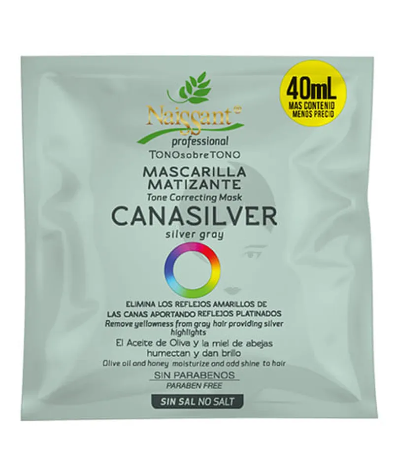 NAISSANT MASCARILLA CANASILVER X 40GR - Producto de belleza y estética en Almacén Sandra