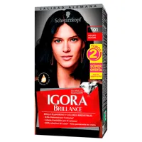 IGORA BRILLANCE TINTE NEGRO NOCHE N.101 X2 TUB X 60GR - Miniatura 1