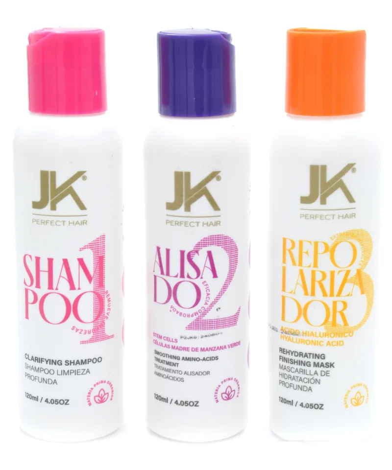 JK KIT GOLD AMINOACIDOS ALISADO X 120ML - Producto de belleza y estética en Almacén Sandra