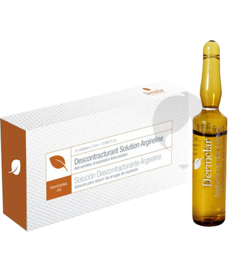 DERMCLAR AMPOLLAS DESCONTRACTURANTE ARGIRELINE X 2ML - Producto de belleza y estética en Almacén Sandra