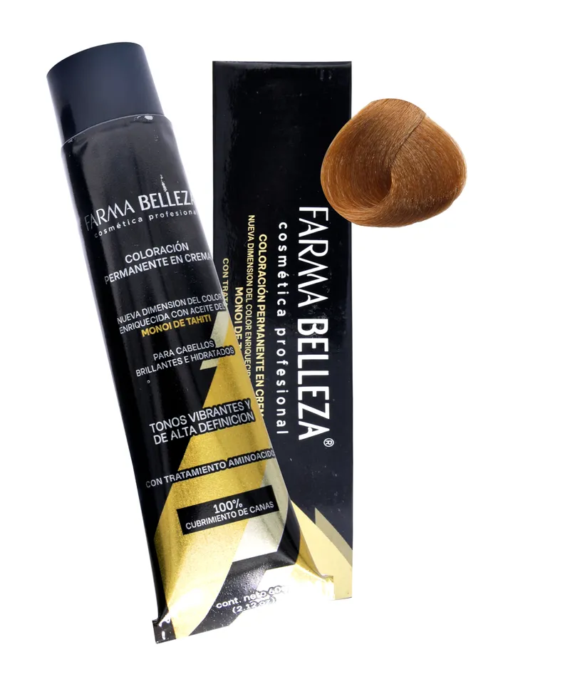 FARMA BELLEZA TINTE N.7.3 RUBIO MEDIO DORADO X 60GR - Producto de belleza y estética en Almacén Sandra