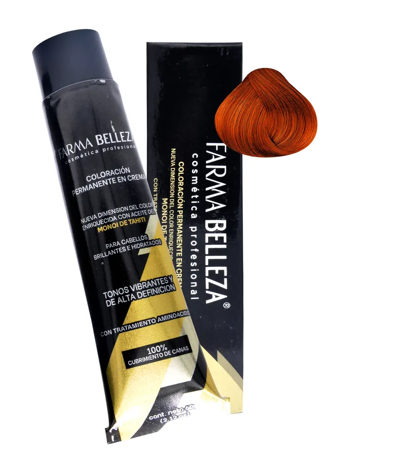 FARMA BELLEZA TINTE N.8.53 ROJO CLARO COBRE X 60GR - Producto de belleza y estética en Almacén Sandra
