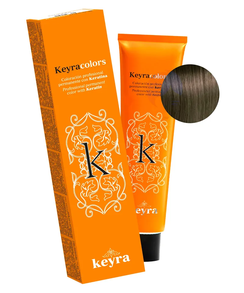 KEYRA COLORS TINTE N.7.1 RUBIO CENIZA X 100ML - Producto de belleza y estética en Almacén Sandra