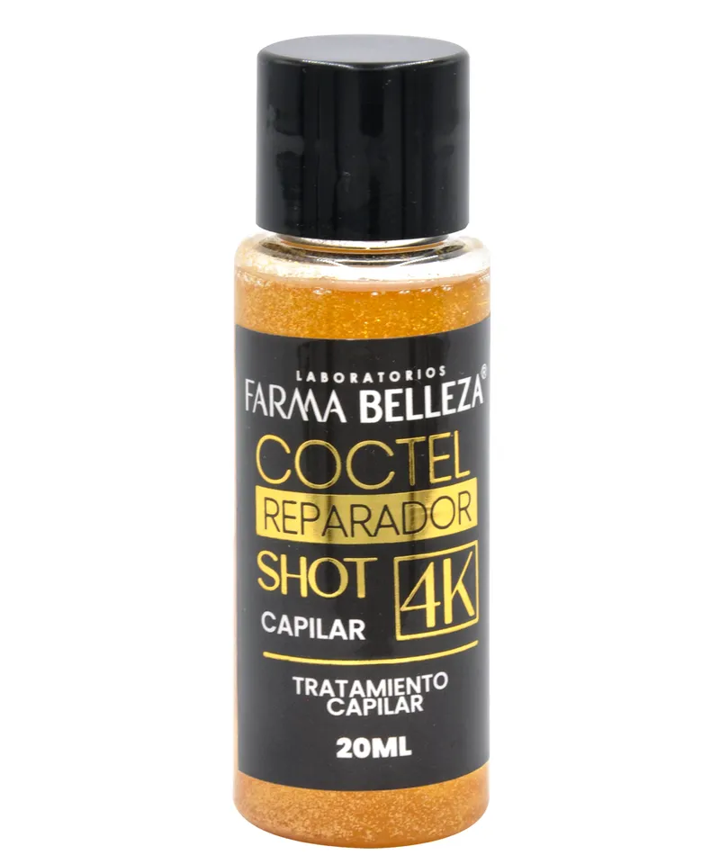 FARMA BELLEZA AMPOLLA CAPILAR 4K X 20ML - Producto de belleza y estética en Almacén Sandra