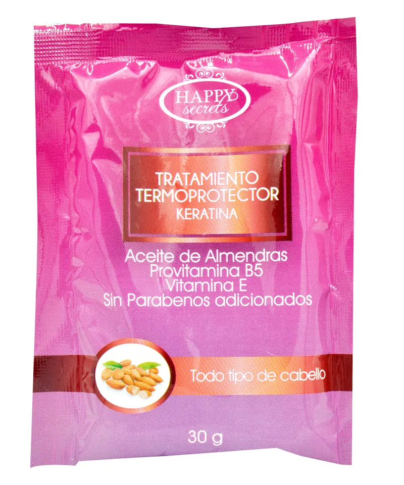 PIEL ARMIÑO HAPPYSECRET TRATAMIENTO TERMOPROTECTOR KERATINA X 30GR - Producto de belleza y estética en Almacén Sandra