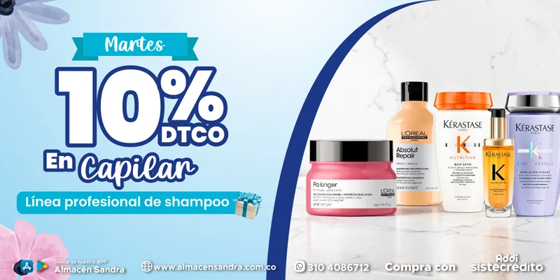 Banner de categoría en Almacén Sandra