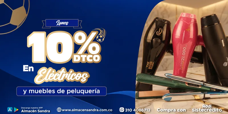 Banner de categoría en Almacén Sandra
