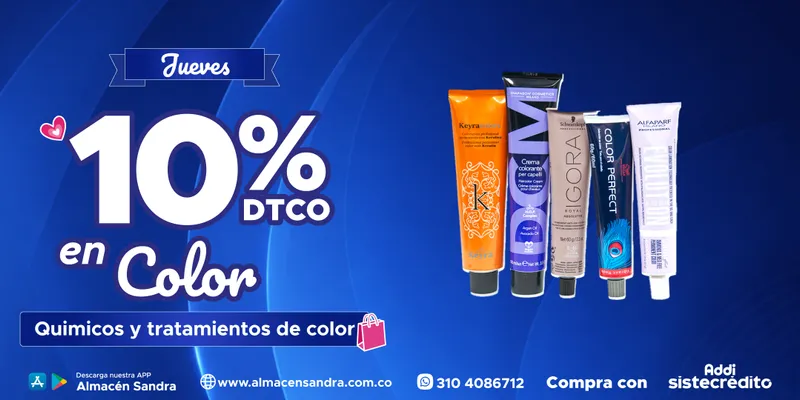 Banner de categoría en Almacén Sandra