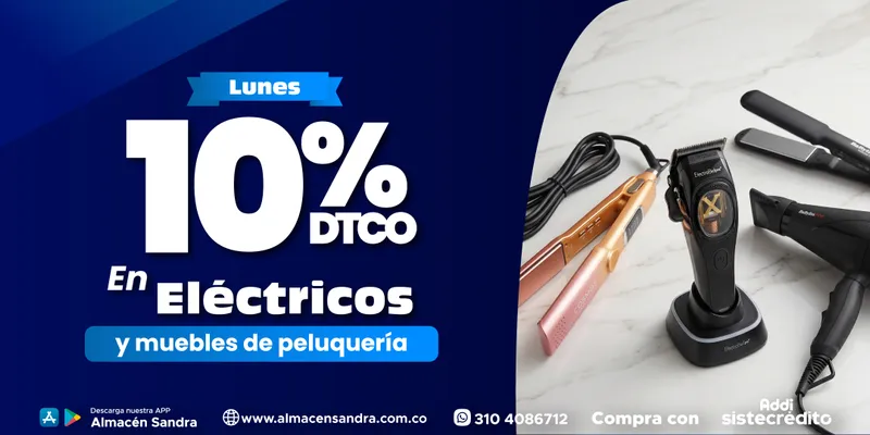 Banner de categoría en Almacén Sandra