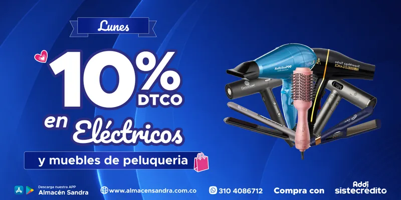 Banner de categoría en Almacén Sandra