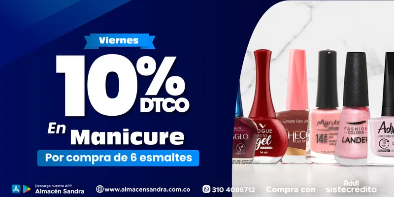 Banner de categoría en Almacén Sandra