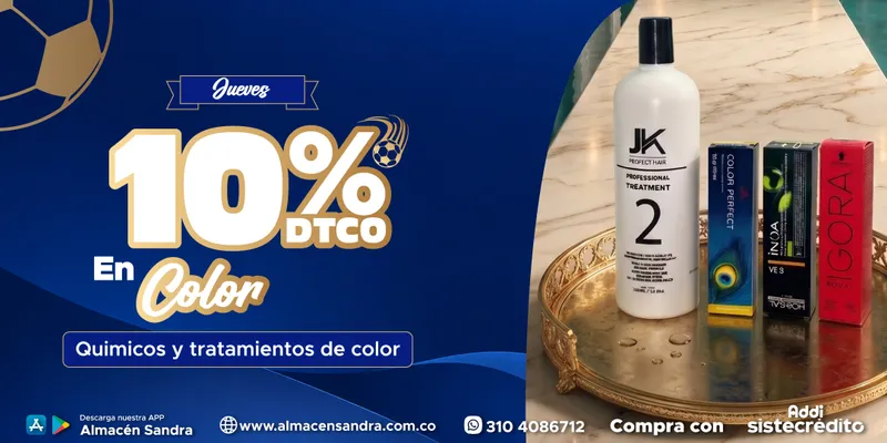 Banner de categoría en Almacén Sandra