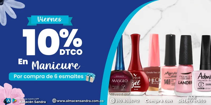 Banner de categoría en Almacén Sandra