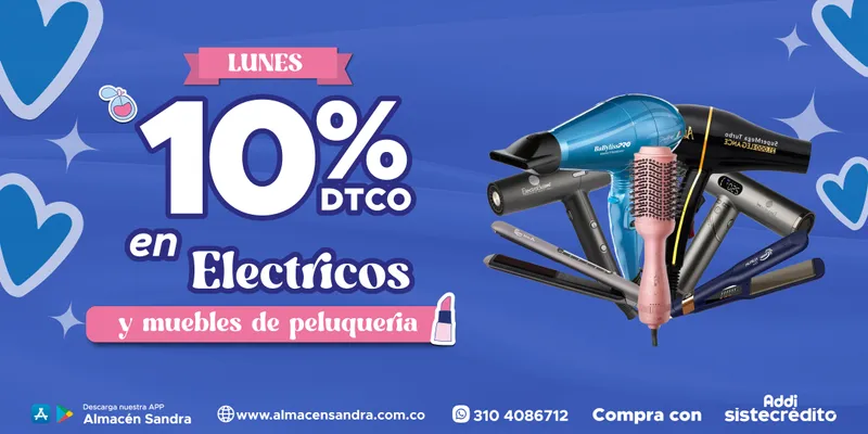 Banner de categoría en Almacén Sandra