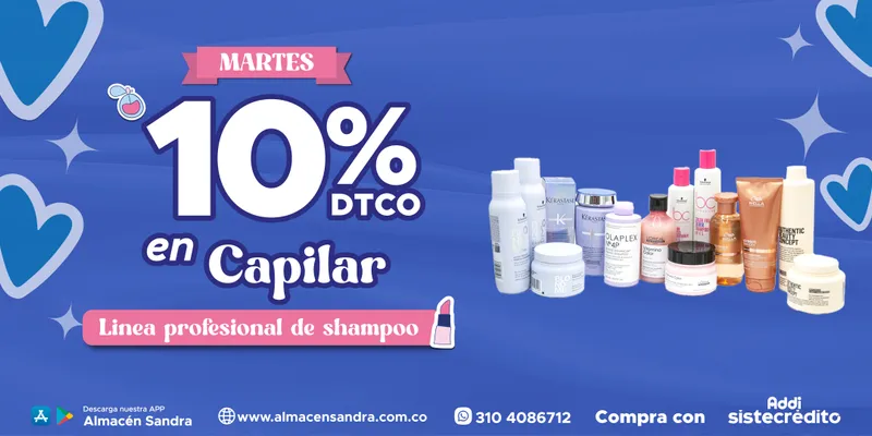 Banner de categoría en Almacén Sandra