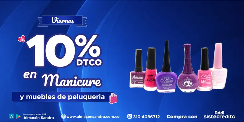 Banner de categoría en Almacén Sandra