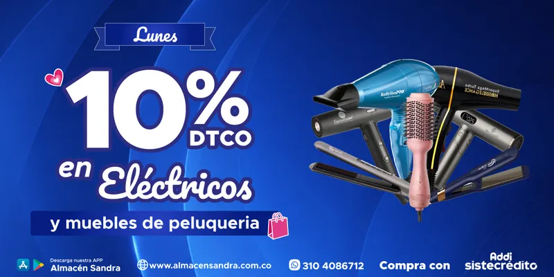 Banner de categoría en Almacén Sandra