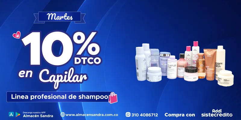 Banner de categoría en Almacén Sandra