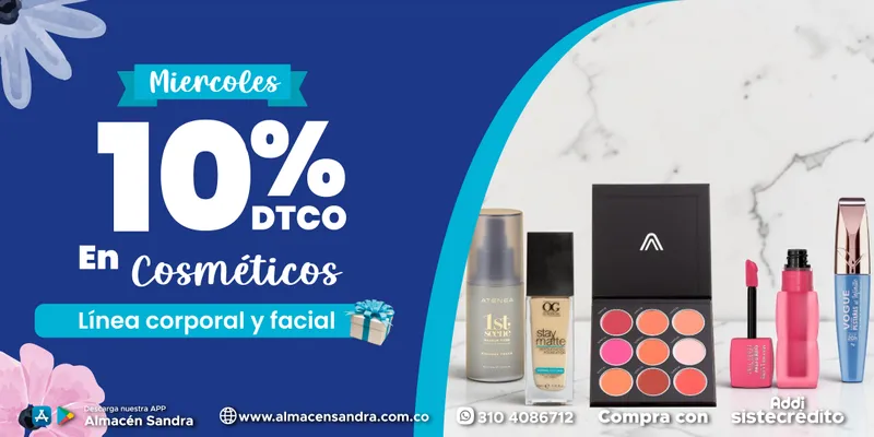 Banner de categoría en Almacén Sandra