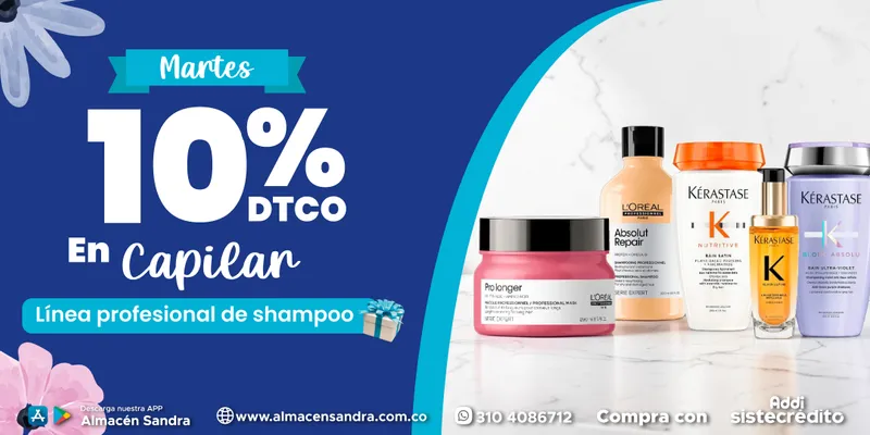 Banner de categoría en Almacén Sandra