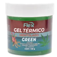 FLEX GEL TERMICO MENTOLADO GREEN X 100GR - Miniatura 1