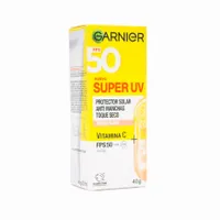 GARNIER PROTECTOR SOLAR ANTIMANCHAS SUPER UV COLOR CLARO X 40GR - Miniatura 1
