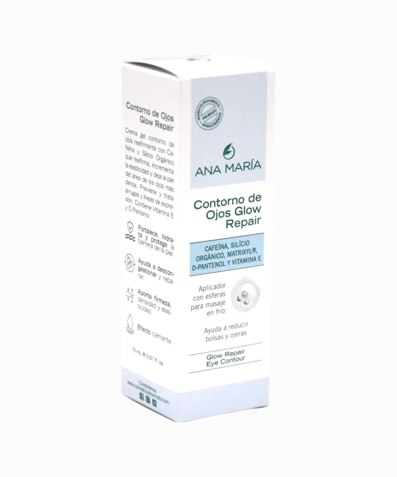 ANA MARIA CREMA CONTORNO OJOS GLOW REPAIR X 15ML - Producto de belleza y estética en Almacén Sandra