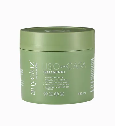 ANYELUZ TRATAMIENTO LISO EN CASA X 450ML - Producto de belleza y estética en Almacén Sandra
