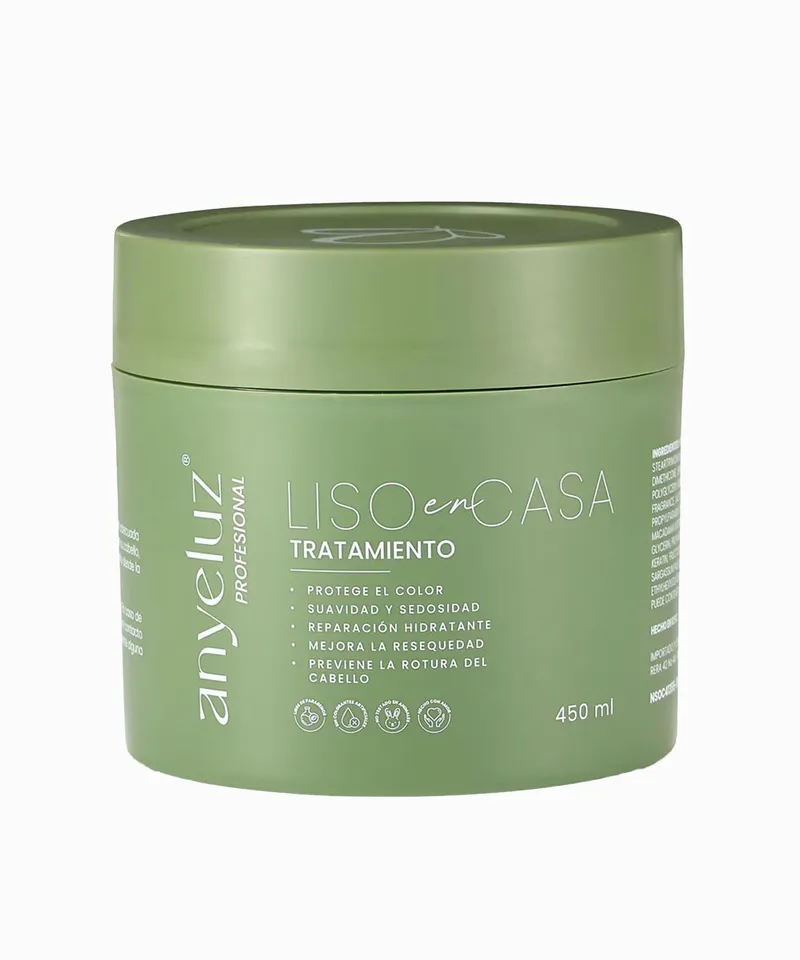 ANYELUZ TRATAMIENTO LISO EN CASA X 450ML - Producto de belleza y estética en Almacén Sandra