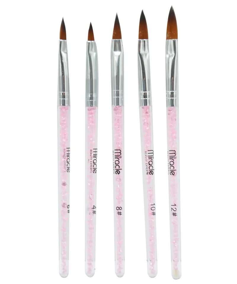 MIRACLE PINCEL LINER ACRILICO PIEDRA X 5UND - Producto de belleza y estética en Almacén Sandra