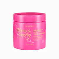 ANYELUZ GEL DEFINIDOR DE RIZOS Y CURLY LINAZA Y GRANADA X500G, - Miniatura 1