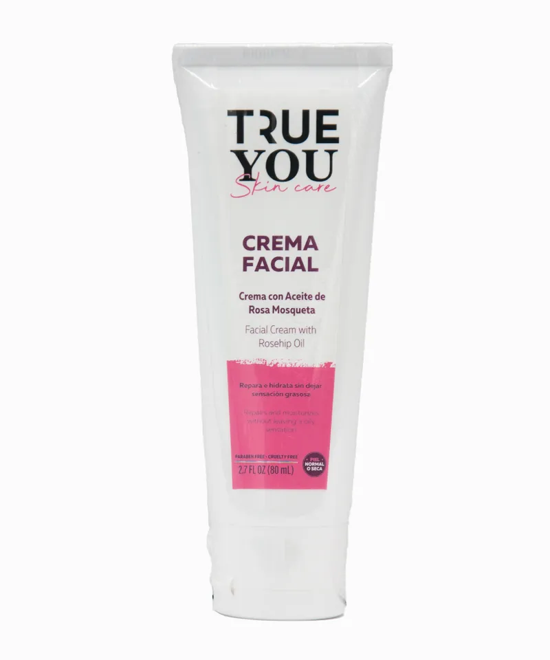 TRUE YOU CREMA FACIAL ROSA MOSQUETA X 80ML - Producto de belleza y estética en Almacén Sandra