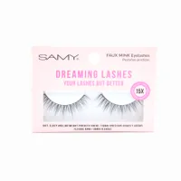 SAMY FAUX MINK PESTAÑAS POSTIZAS ENTERAS N.7 MARTINA - Miniatura 1