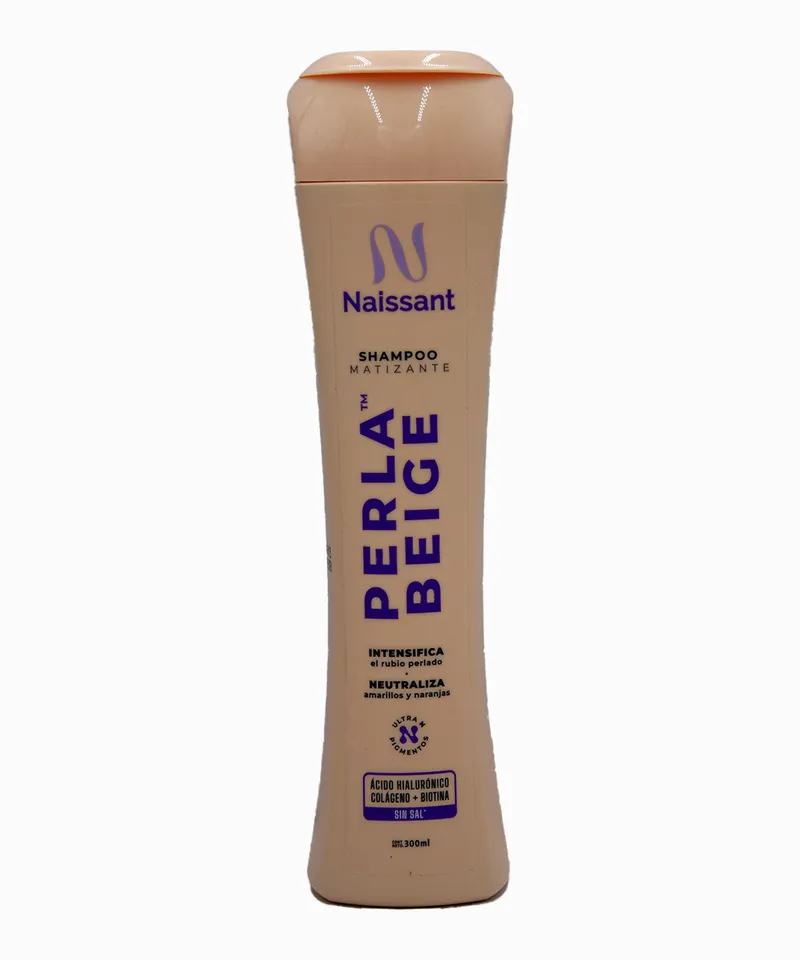 NAISSANT SHAMPOO TONO SOBRE TONO  PERLA BEIGE X 300ML - Producto de belleza y estética en Almacén Sandra