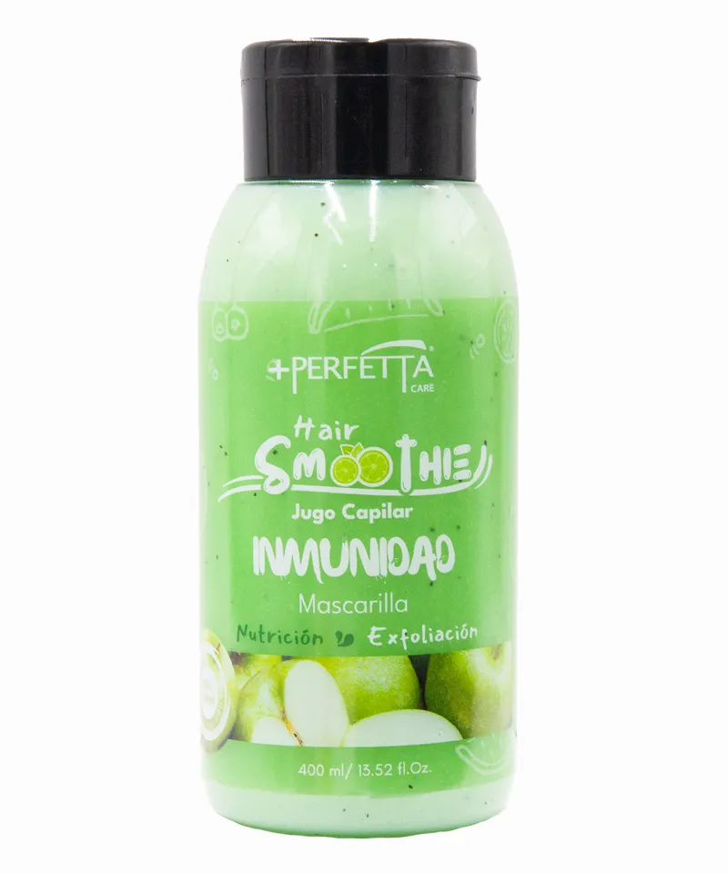 + PERFETTA SMOOTHIE MASCARILLA CAPILAR INMUNIDAD X 400ML - Producto de belleza y estética en Almacén Sandra