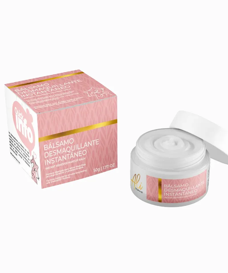 ALI BALSAMO DESMAQUILLANTE INSTANTANEO X 50G - Producto de belleza y estética en Almacén Sandra