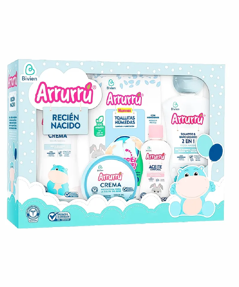 ARRURRU ESTUCHE RECIEN NACIDO X 6UNDS - Producto de belleza y estética en Almacén Sandra