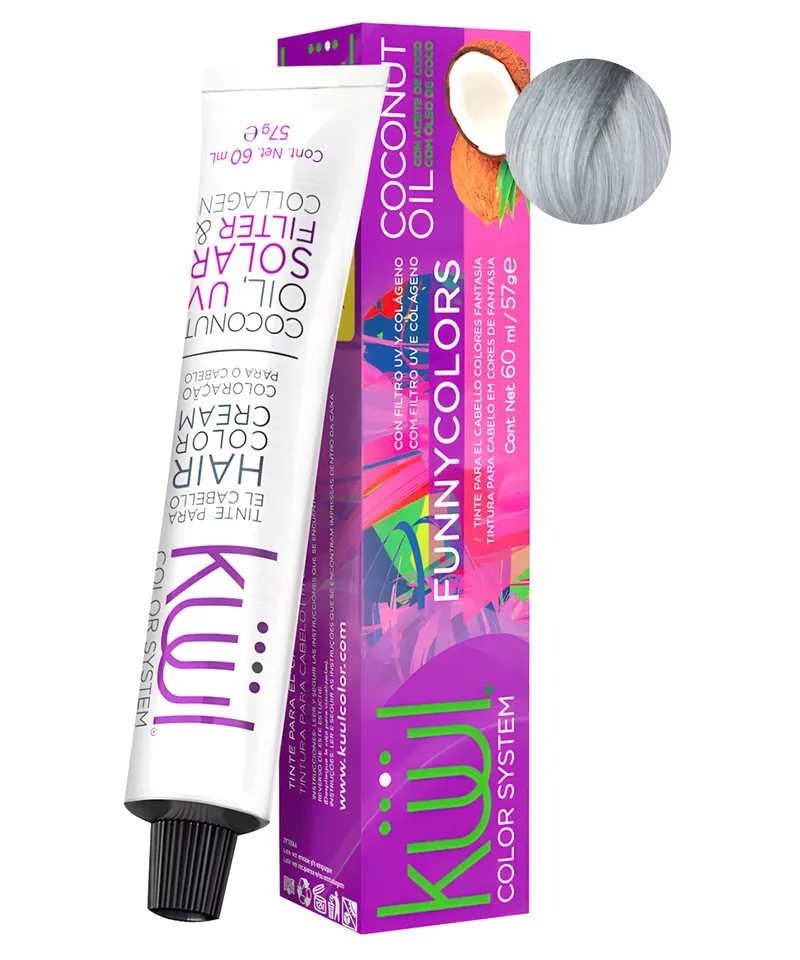 KUUL TINTE BLANCO TITANIO X 60GR - Producto de belleza y estética en Almacén Sandra