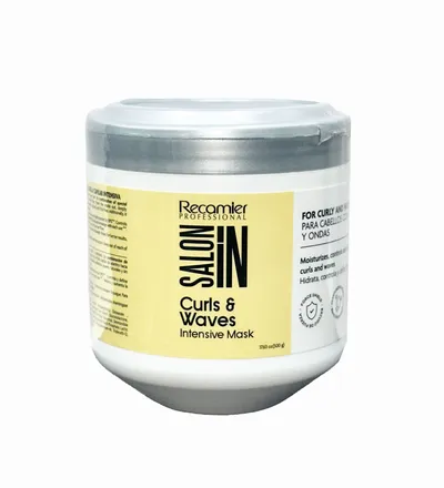 SALOON IN MASCARILLA CURLS Y WAVES X 500ML - Producto de belleza y estética en Almacén Sandra