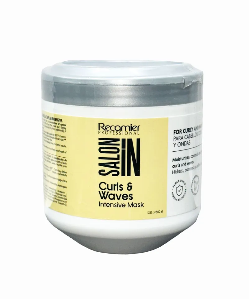 SALOON IN MASCARILLA CURLS Y WAVES X 500ML - Producto de belleza y estética en Almacén Sandra