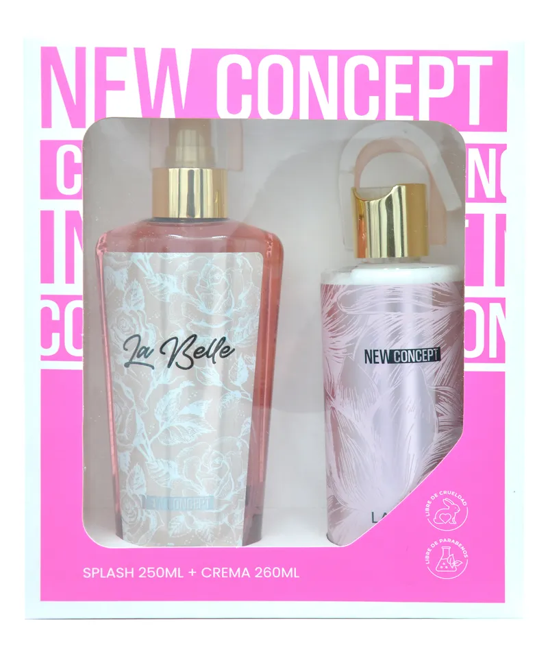 NEW CONCEPT KIT LA BELLE SPLASH X 250ML + CREMA X 260ML - Vista 2 del producto
