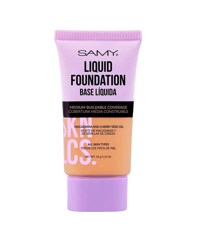 SAMY BASE LIQUID FOUNDATION SKN REF.06 DEEP TAN - Producto de belleza y estética en Almacén Sandra