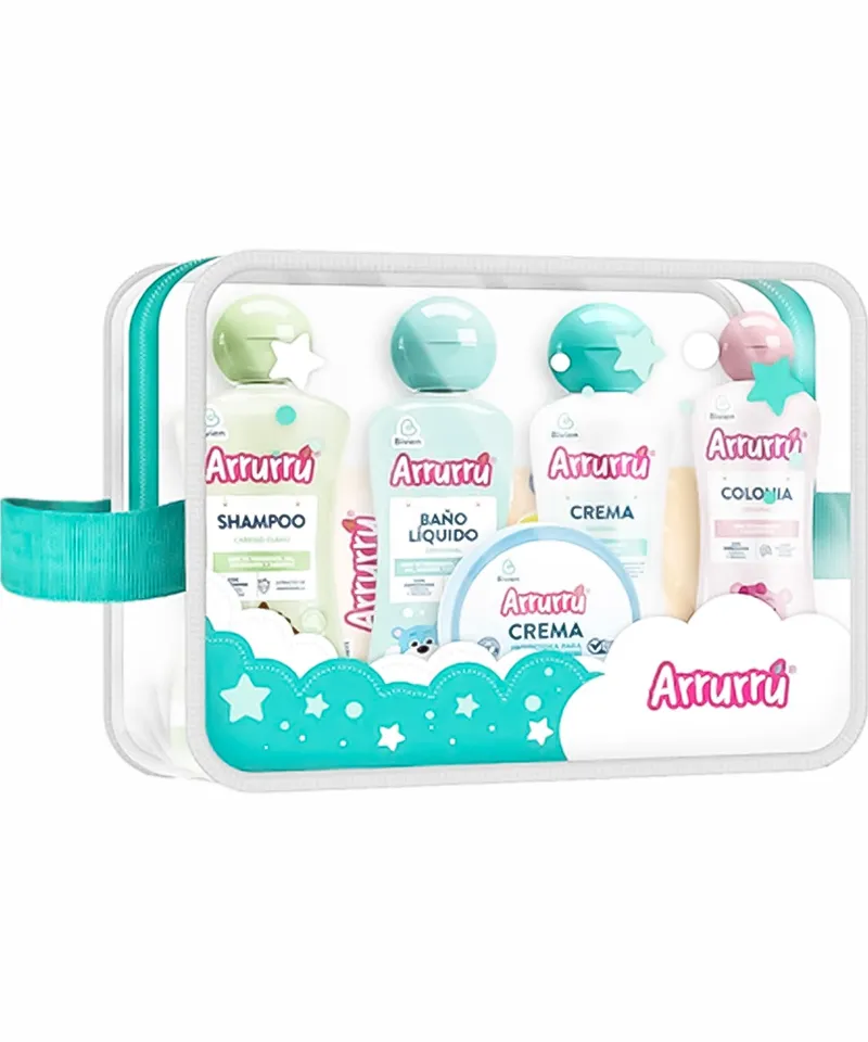 ARRURRU ESTUCHE VIAJERO AZUL X 6UNDS - Producto de belleza y estética en Almacén Sandra