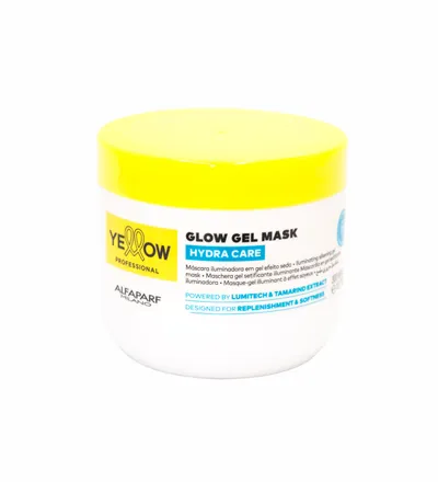 YELLOW GLOW GEL MASCARILLA HYDRA CARE X 300ML - Producto de belleza y estética en Almacén Sandra