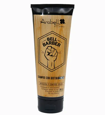 AROBELL SHAMPOO BIOTINA BELL BARBER - Producto de belleza y estética en Almacén Sandra