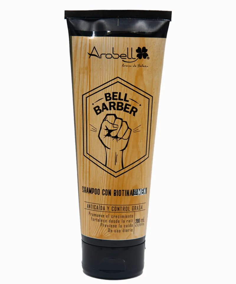 AROBELL SHAMPOO BIOTINA BELL BARBER - Producto de belleza y estética en Almacén Sandra