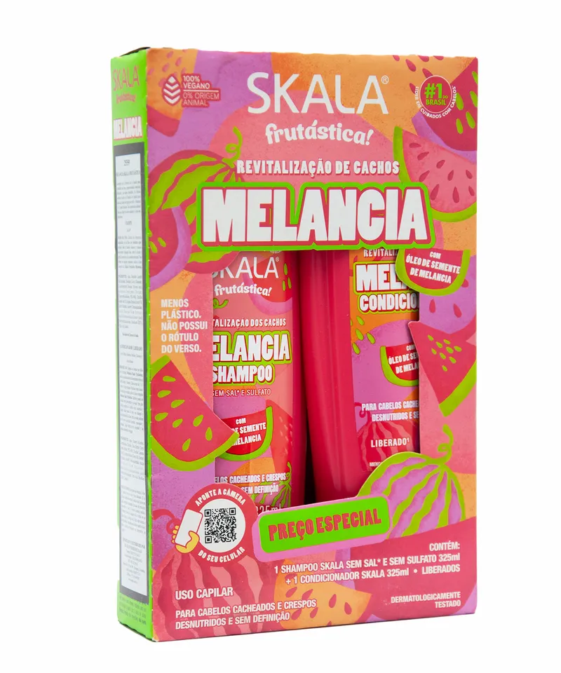 SKALA KIT MELANCIA FRUTASTICA X 325ML - Producto de belleza y estética en Almacén Sandra