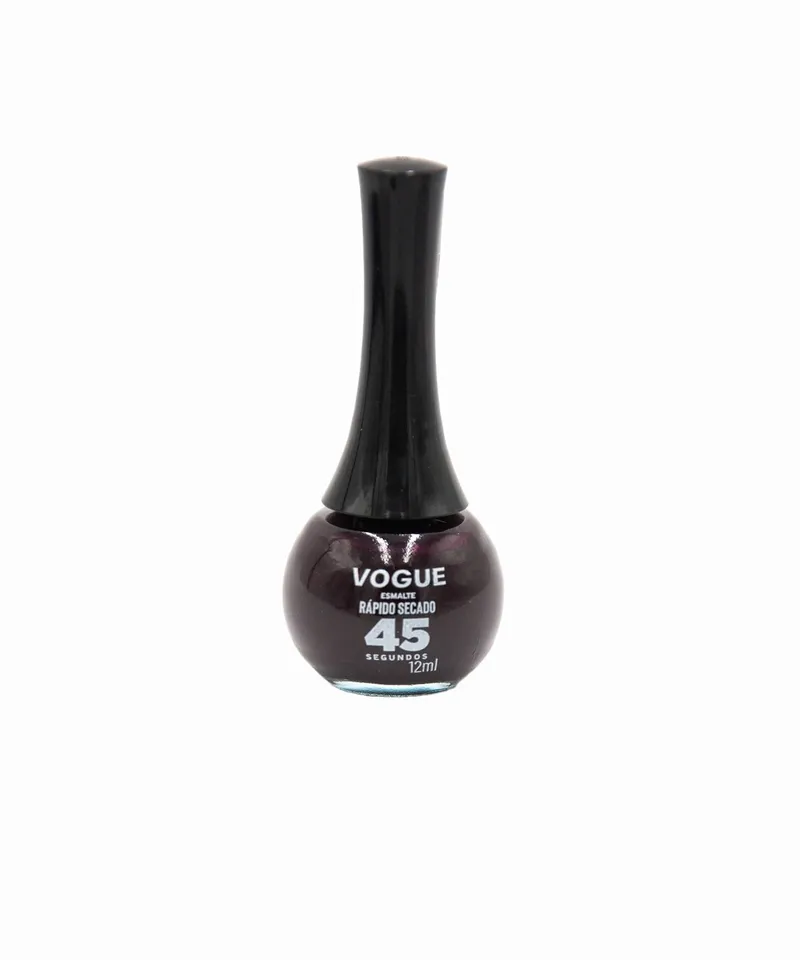 VOGUE ESMALTE SECADO RAPIDO 45 SEG MALBEC MED X 12ML - Producto de belleza y estética en Almacén Sandra