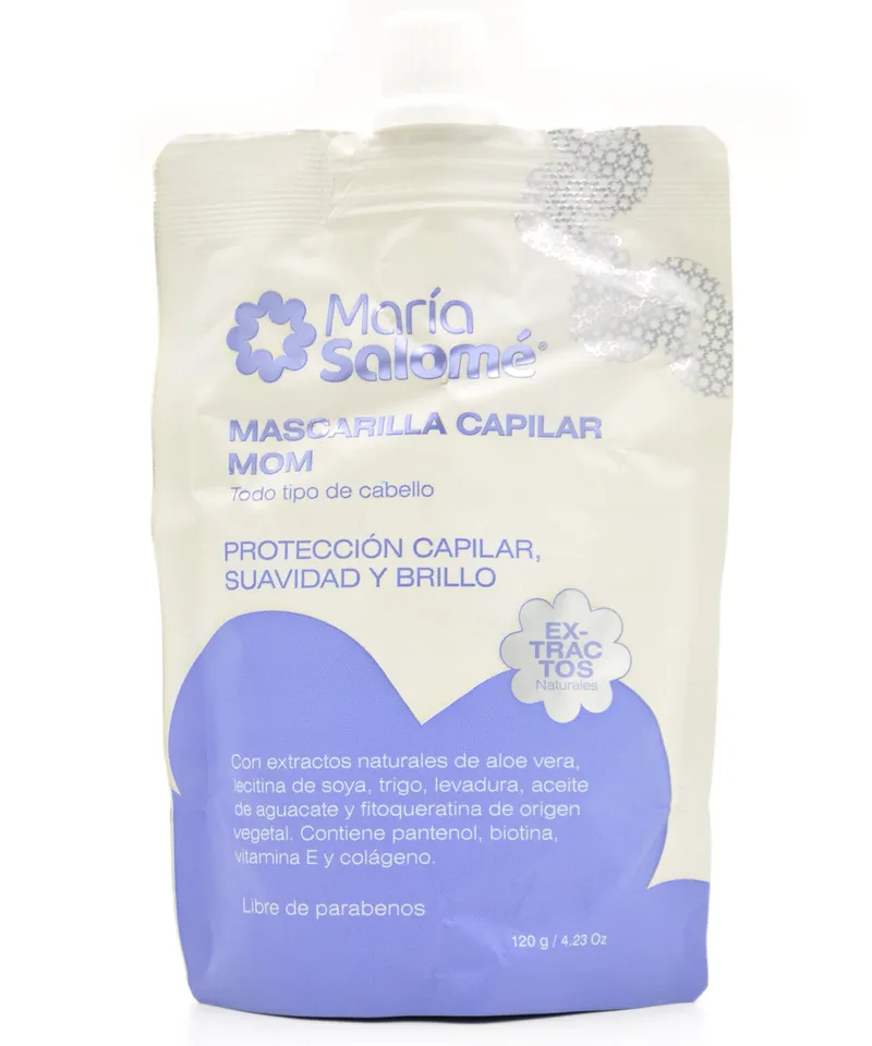 MARIA SALOME MASCARILLA CAPILAR MOM DOY PACK X 120GR - Producto de belleza y estética en Almacén Sandra